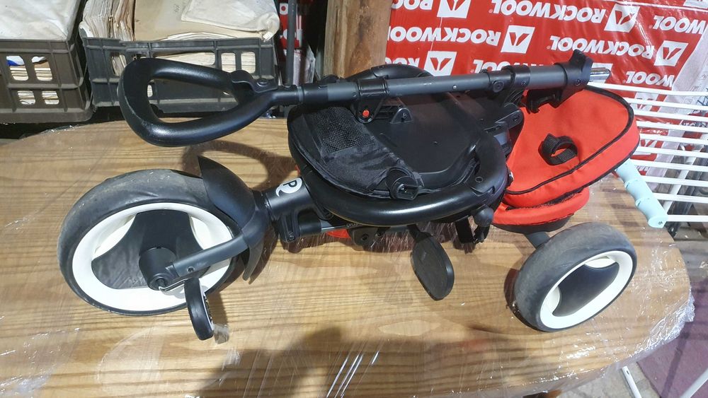 Tricicleta pliabila Qplay Rito Plus, Rosu