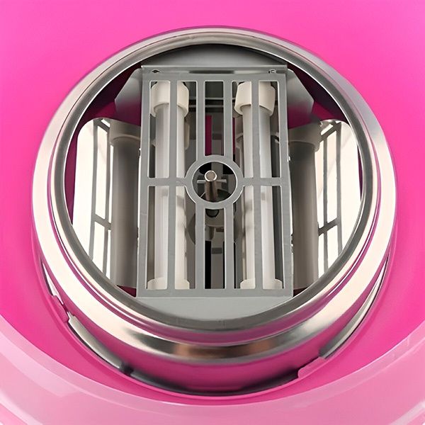 Машина за здравословен памук Cloud cotton, червен, бял, син цвят