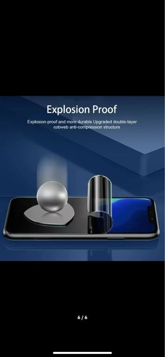 Set 3 Folii protectie iPhone XR, XS, iPhone 11,12