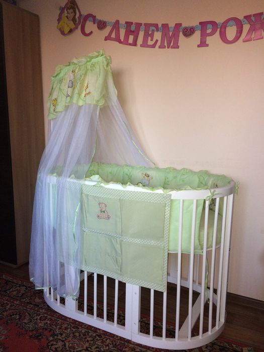 Продам детскую кровать трансформер