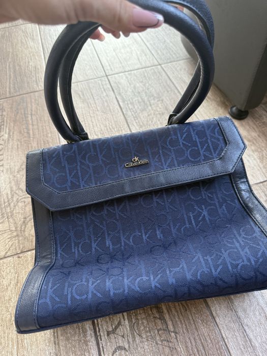 Geanta Calvin Klein albastra