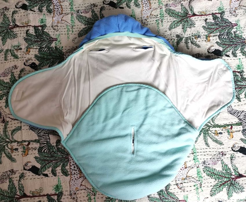 Sac pentru bebelusi pt scoica auto/carut (Lupilu)