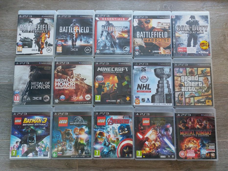 Продам диски Playstation 3