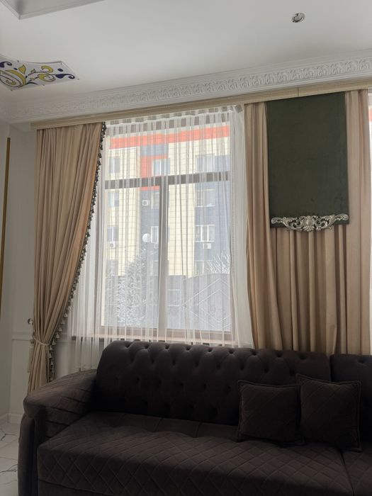 Шторы велюр  бу