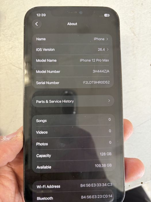 Iphone 12 pro max 128Gb