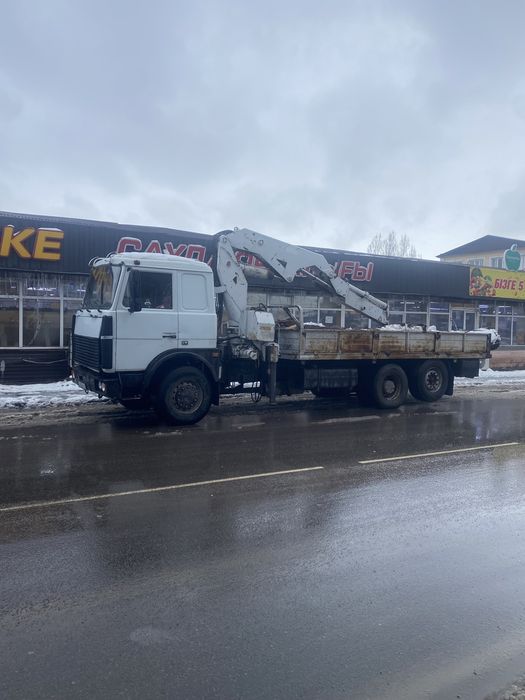 Продам маз манипулятор 12 тонн кран