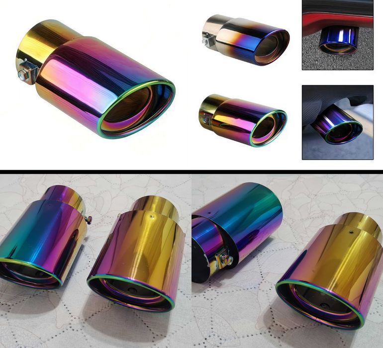 Универсален тунинг накрайник за ауспух за Кола-автомобил-джип-ван