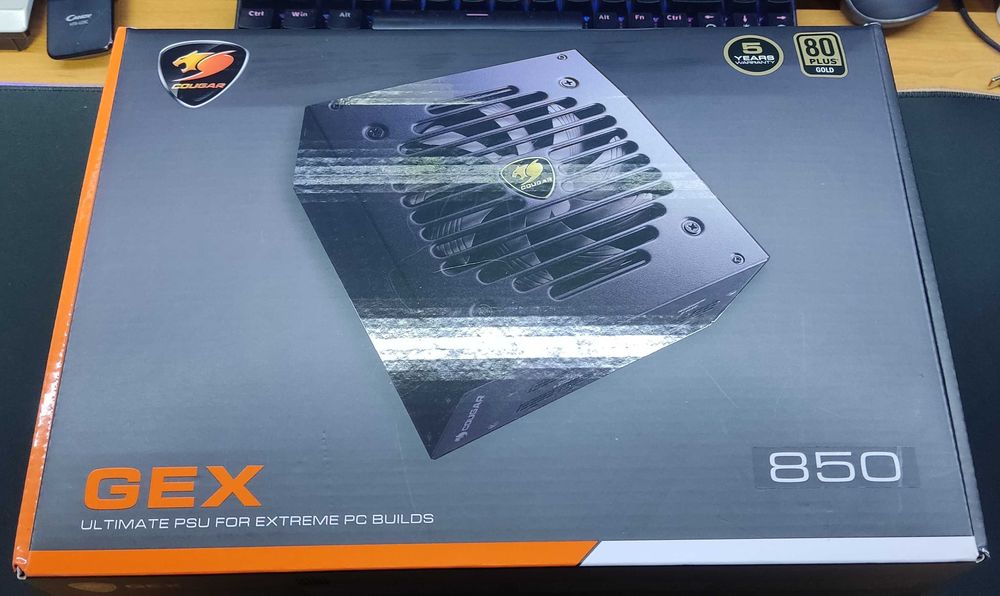 Новый Блок Питания COUGAR GEX 850W GOLD