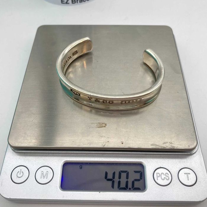 Bratara Tiffany argint 925 40.2g 16.5 cm inclusiv spatiul