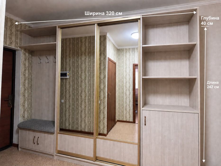 Шкаф в прихожую комнату