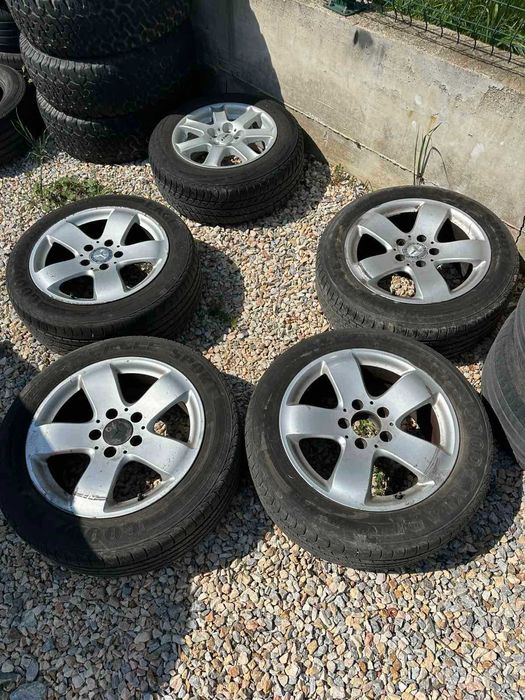 Лети джанти 16 Mercedes Е класа W211 Audi Volkswagen Skoda с летни гуми 205 55 16