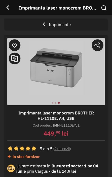 Imprimanta brother HL-111OE