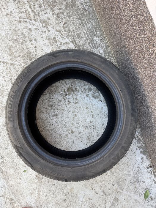 4 anvelope 215/45/R16 2x Minerva Radial F205  – DOT 0421 si 2x anvelope iarna Goodride SW608 Snowmaster – DOT 2023