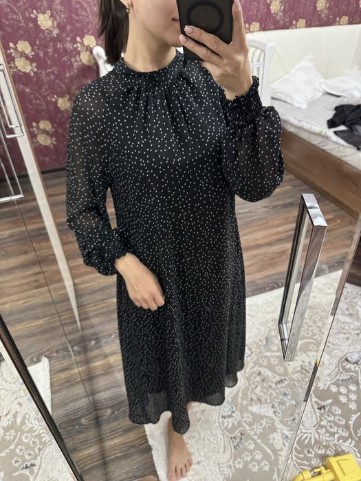 Платье в горошек