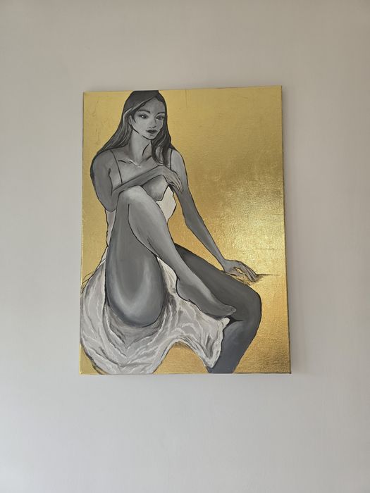 Tablou pictat manual