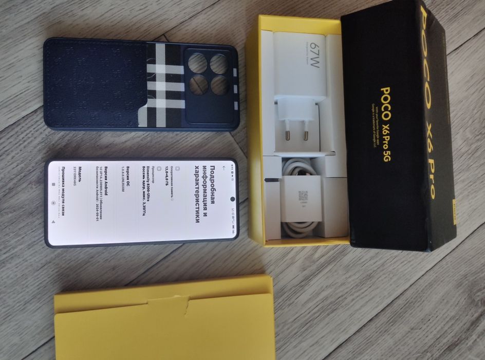 Смартфон Poco x6pro 12 .512