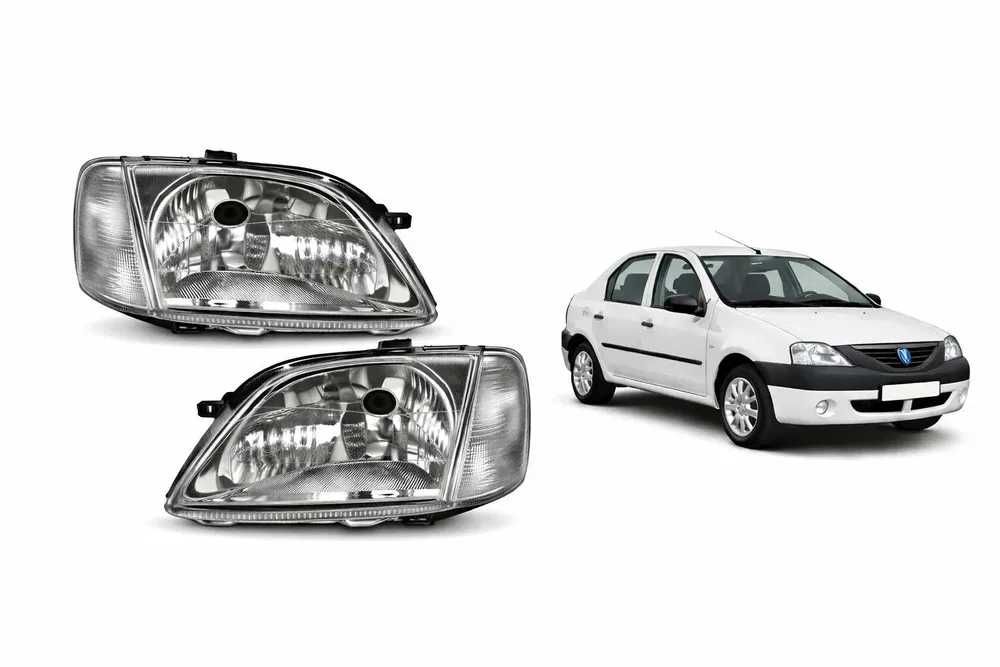 Far Faruri Dacia Logan (2003-2008) stanga - dreapta