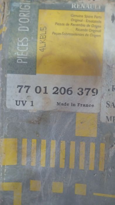 placute fata  renault clio