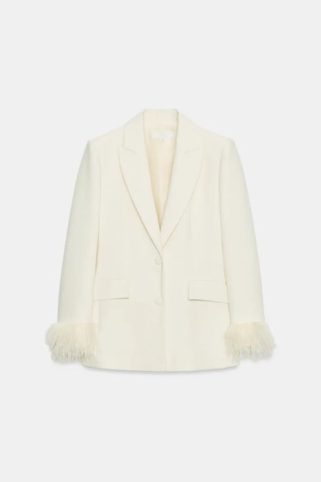 Дамски сака с пера/ костюми ZARA