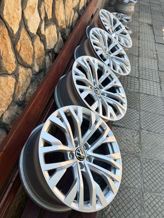 КАТО НОВИ!!! Джанти 18 5х112 Фолксваген Djanti 18 5x112 VW Originalni