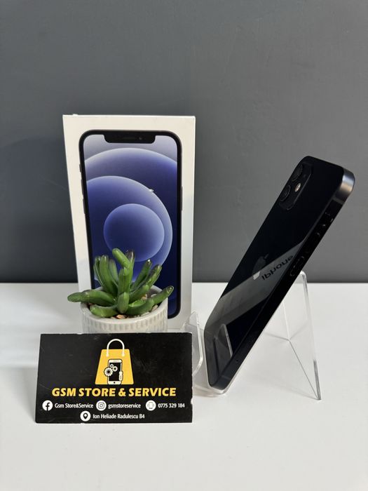 Iphone 12 128Gb Black Garantie Gsm Store&Service