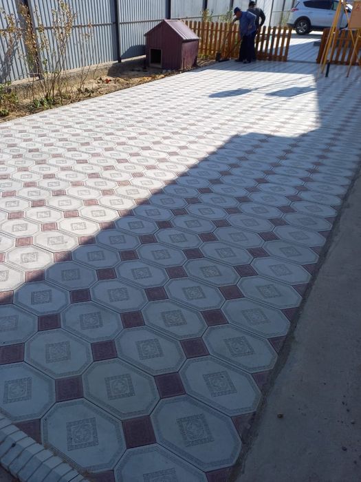Брусчатка , Бордюр , плитка
