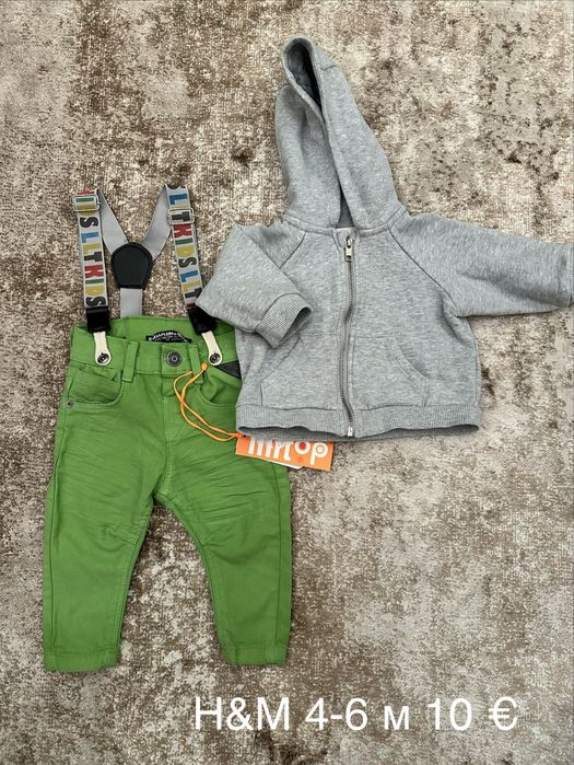 Лот дрехи 0-3 м и 3-6 м ромпъри, бодита, комплекти, космонавт