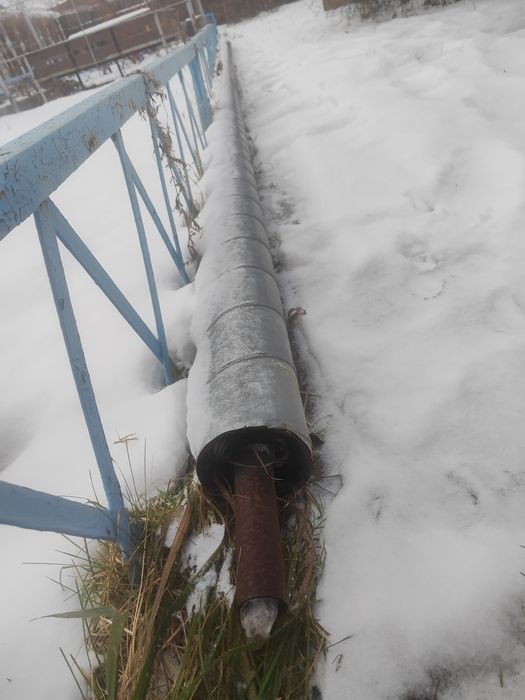 Труба ппу оцинкованная