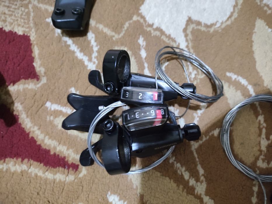 Фикс , Карбон руль , покрышки , дуалы и запчасти