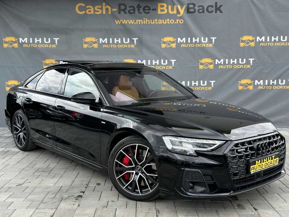 Audi A8 S-Line Quattro 3.0 Benzina + Electric (340 CP) 2024 Euro 6 | Rate fixe | Garantie