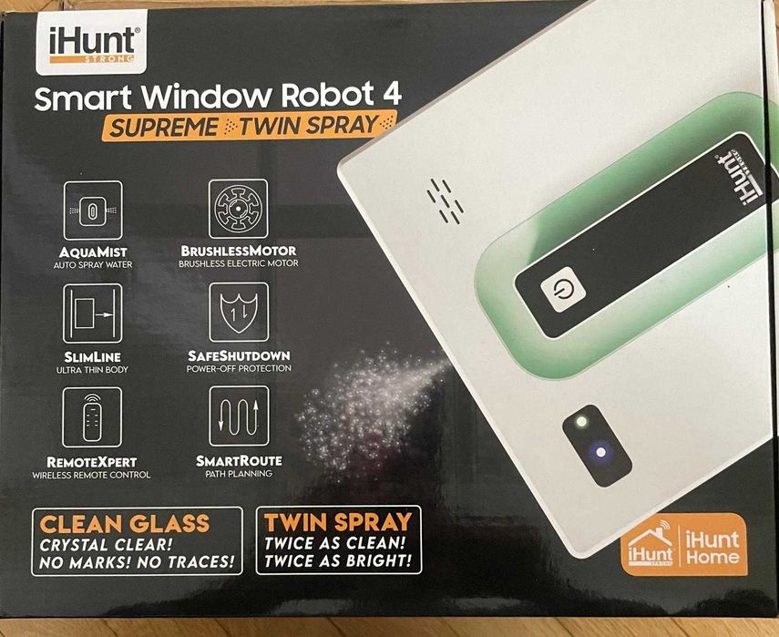 Robot autonom curatare geamuri iHunt
