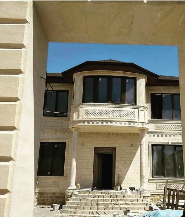 Травертин ирански камин гранит травертин