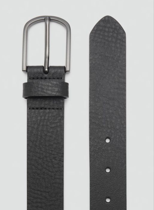 Чисто нов кожен колан - Манго