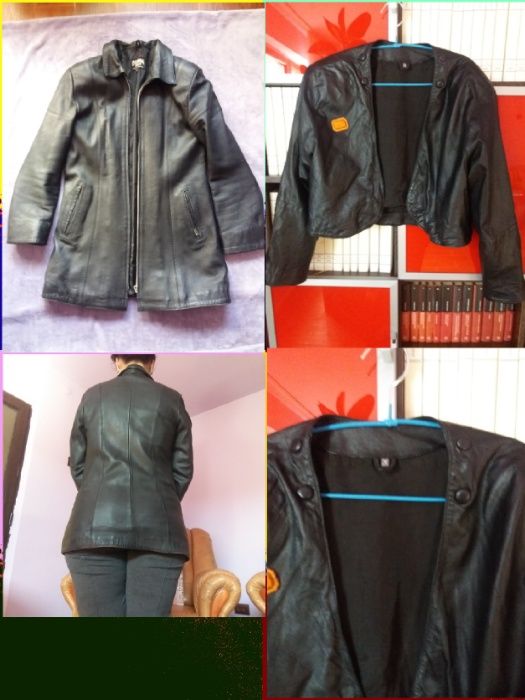 Geaca piele naturala