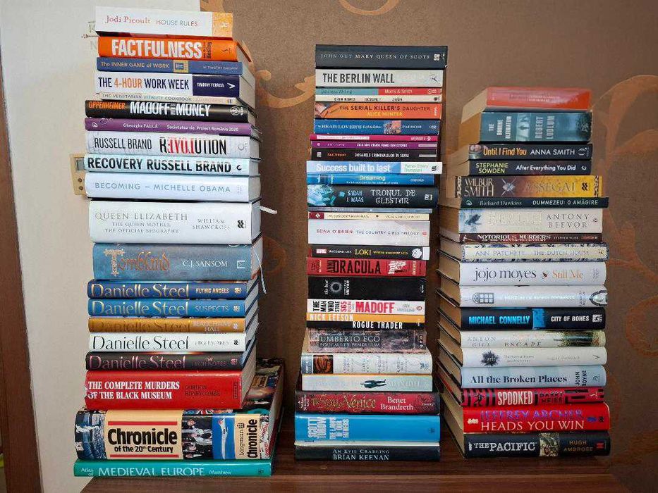 Biblioteca de vanzare, carte engleza/ romana