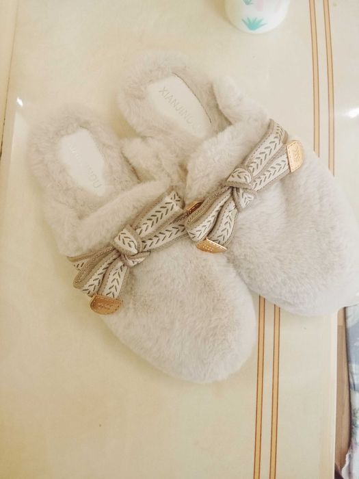 Qishki chiroyli tapochka