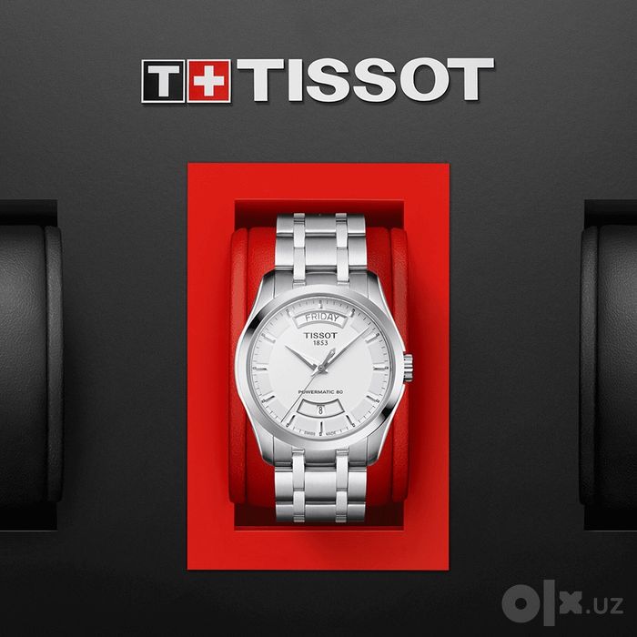 Премиальные швейцарские Tissot Powermatic 80 — сапфировое стекло