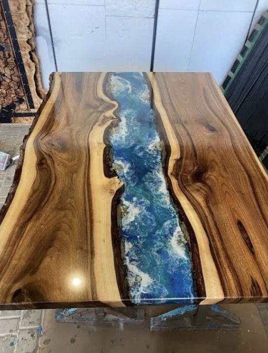 Столы из эпоксидной смолы эксклюзив