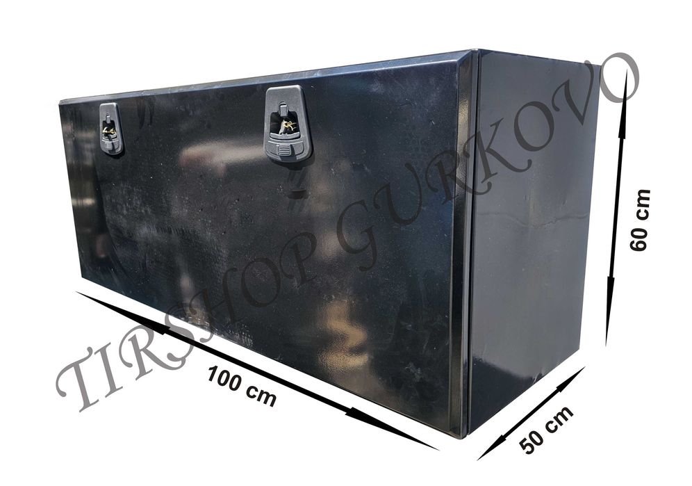 Метална кутия сандък за камиони бусове  ремаркета прахово боядисани