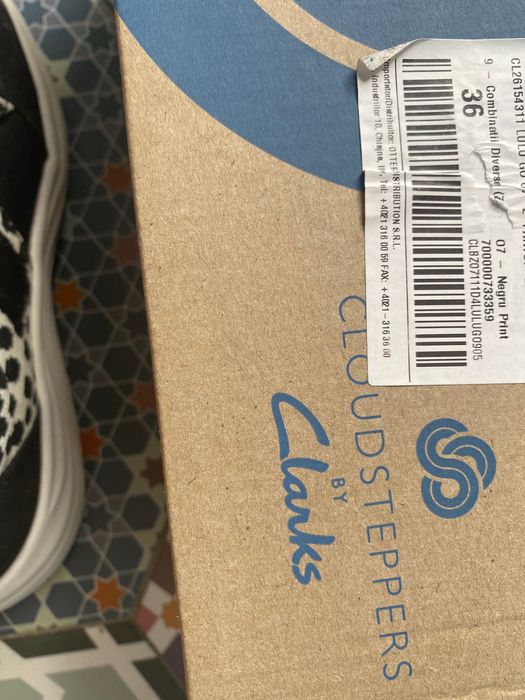 Adidasi dama Clarks nr 36