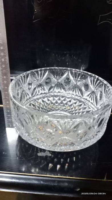 Ваза хрустальная. Производство СССР.