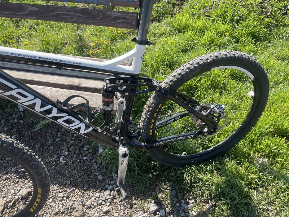 Bicicleta canyon full suspension echipare shimano xt