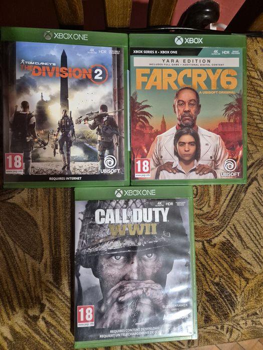 Игри  за Xbox One /Tom clancy,far cry,call of dutty ww2