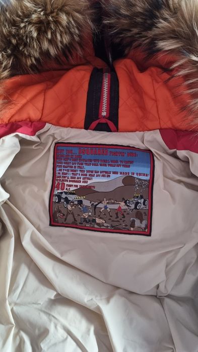 Оригинално яке с гъши пух Dsquared