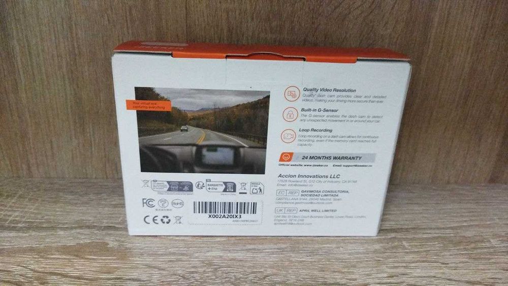 IZEEKER DASH CAM MODEL GD100 /Fin X Amanet&Exchange cod 115472