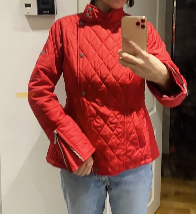 Haina Barbour, culoare rosu, M, sezon toamna