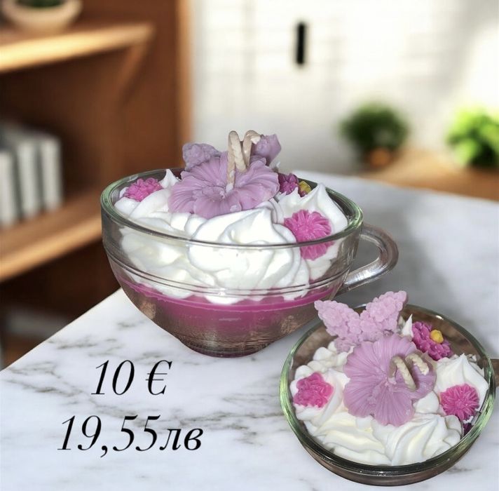 Ароматни свещи от соев водък