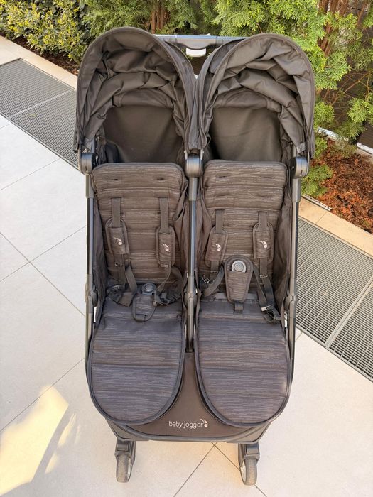 Carucior gemeni Baby Jogger City Tour 2 Double Twin - pliabil, landouri incluse