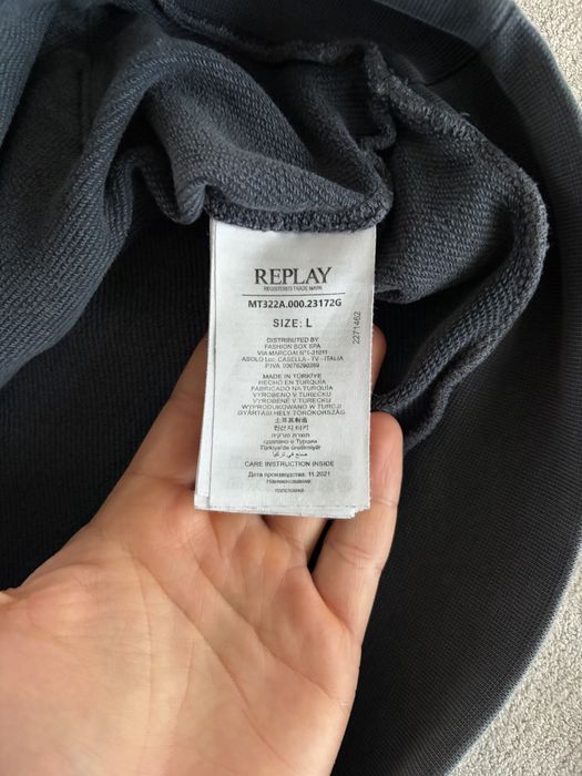 REPLAY Нов мъжки суичър размер L