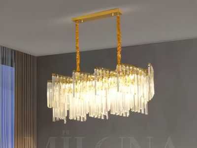 Люстра,2размер,регулируемая высота,современная,для зала,офиса,гостиной